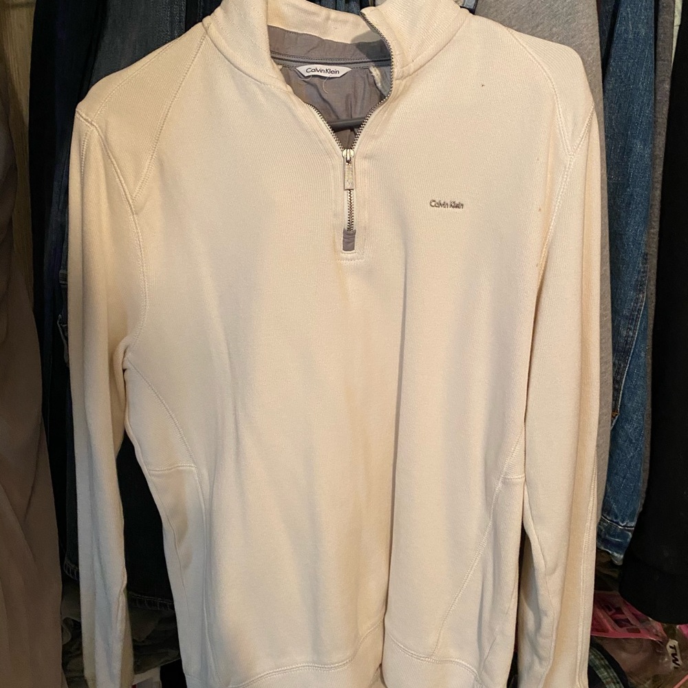 Calvin Klein half zip sweater
